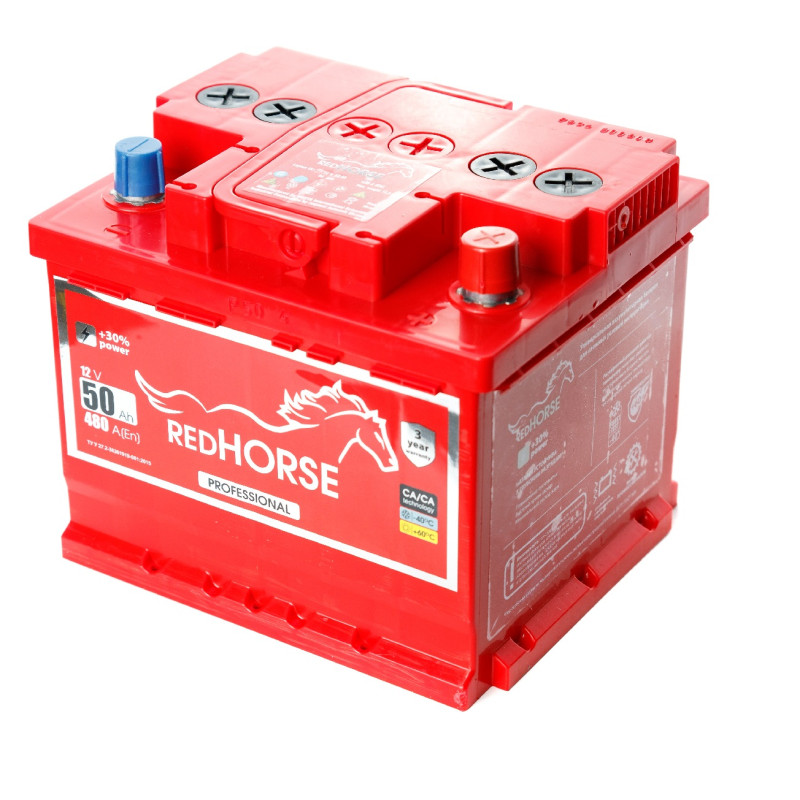 Red Horse Professional 6СТ-50 (0), 480А 