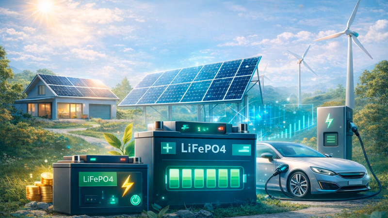 Як обрати LiFePO4 акумулятор: повний гід для дому, авто та сонячних систем