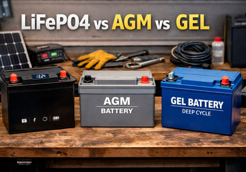 LiFePO4 vs AGM vs GEL: який акумулятор краще у 2026 році?