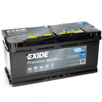 Exide 100Ah, 900A  EA1000