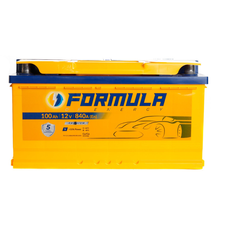  Formula of energy, Premium Line, 6СТ-100(0), 840А