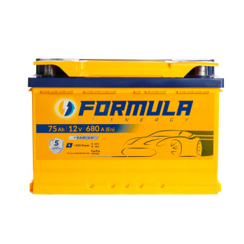 Formula of energy, Premium Line, 6СТ-75(0), 680А