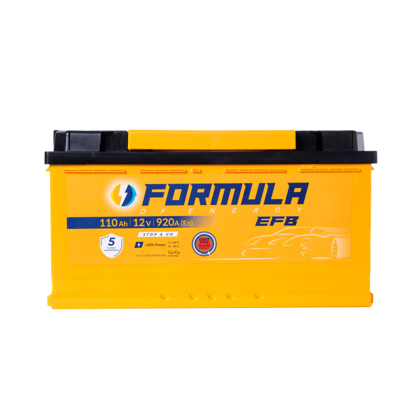 Formula of energy EFB Start&Stop 6-CT-110(0) 920А