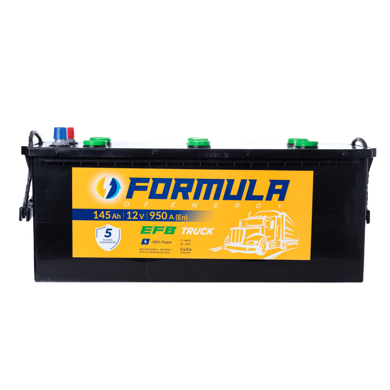 Formula of energy, Heavy Duty EFB Start&Stop, 6-СТ-145(3)