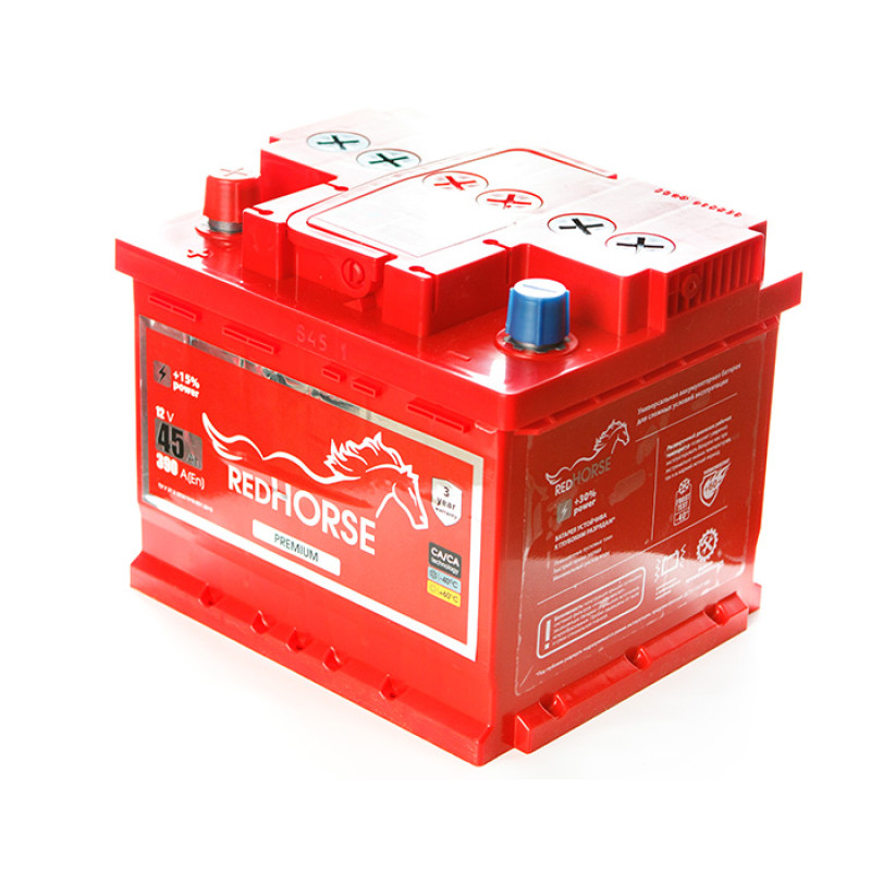 Red Horse Premium 6СТ-45 (0) 390А