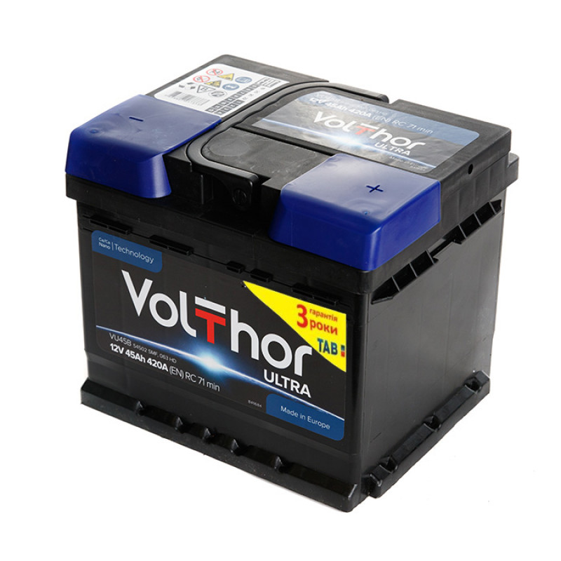 VolThor Ultra, 45 Аг, 400A (0)
