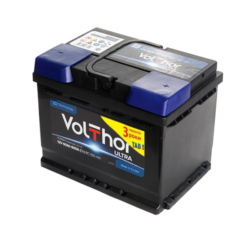 VolThor Ultra, 60 Аг, 600A (1)