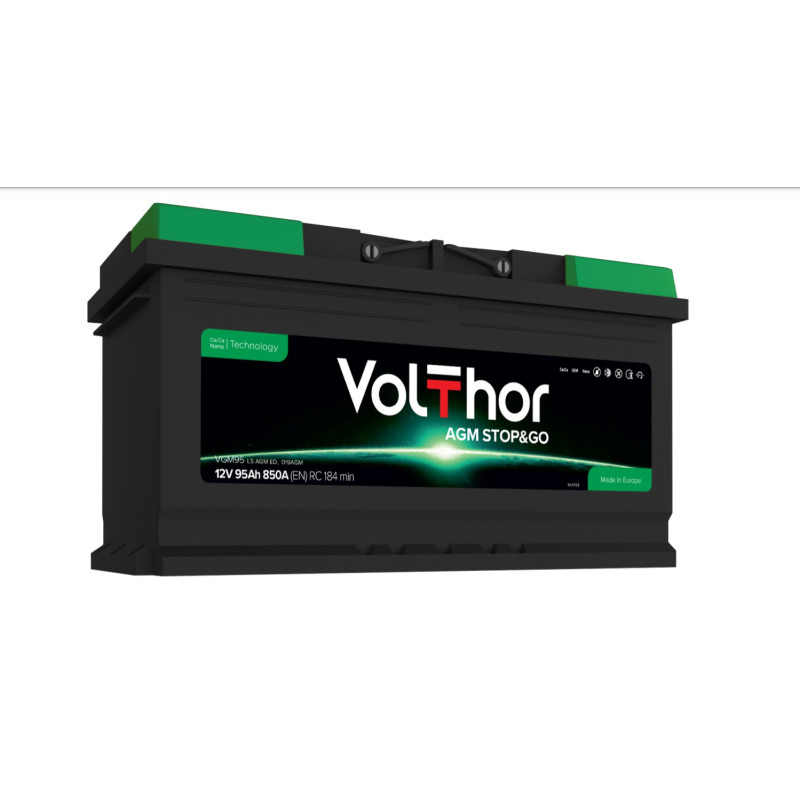 Volthor AGM Stop&Go, 95 Аг, 850А