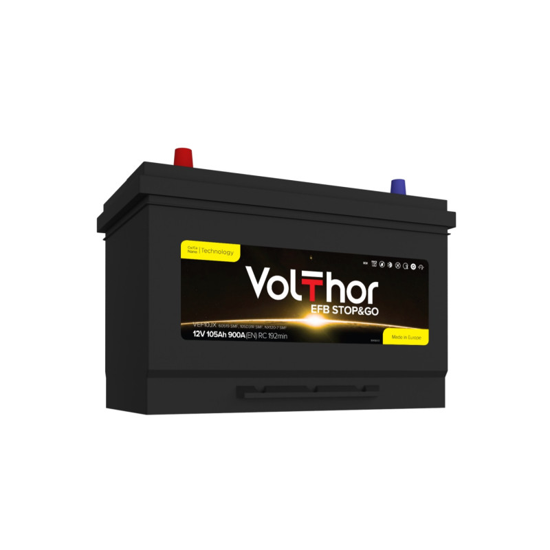 Volthor EFB Stop&Go, 105 Аг, 900А JIS, 0