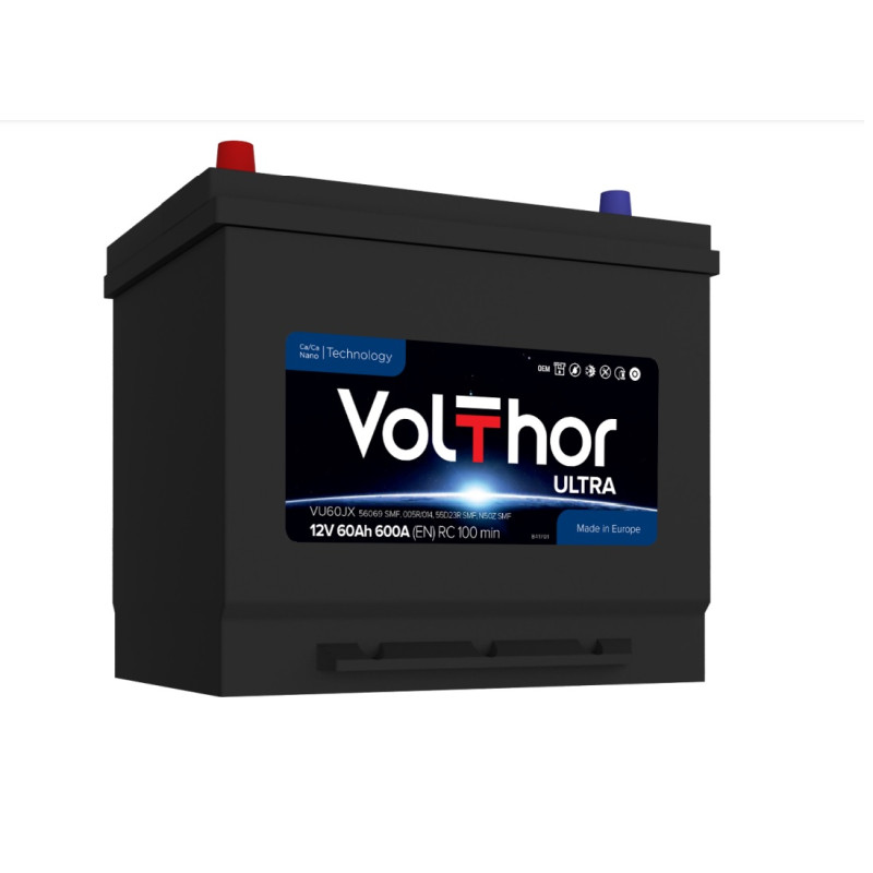 VolThor Ultra, 60 Аг, 600A JIS L+