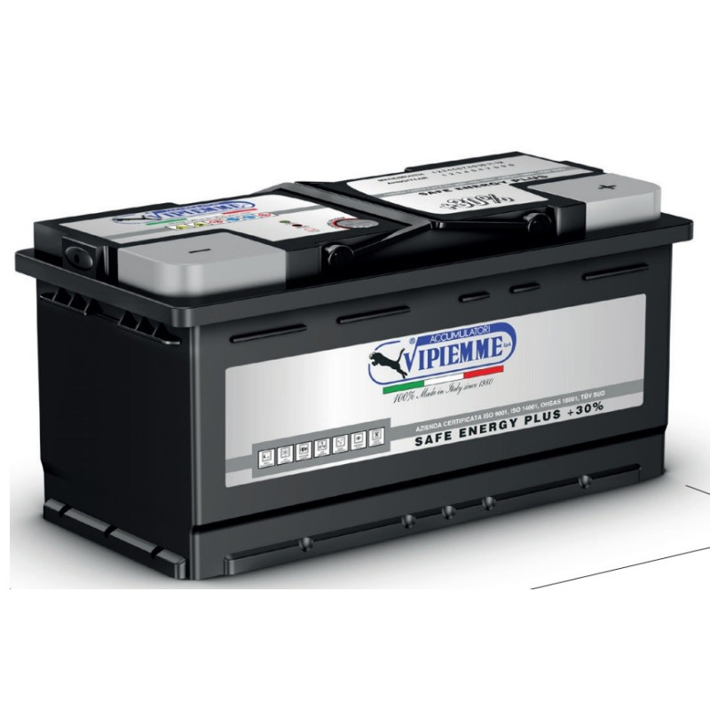 VIPIEMME, Safe Energy Plus 30%, 100Ач, 1000А